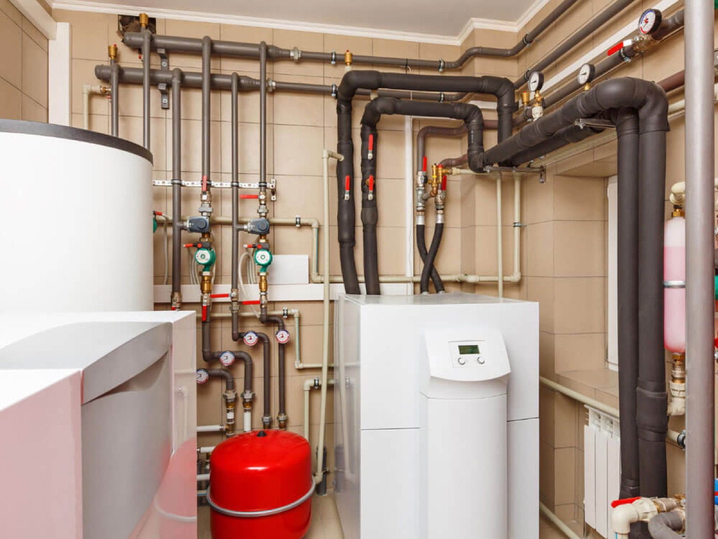 Central heating by Burgess Gas
