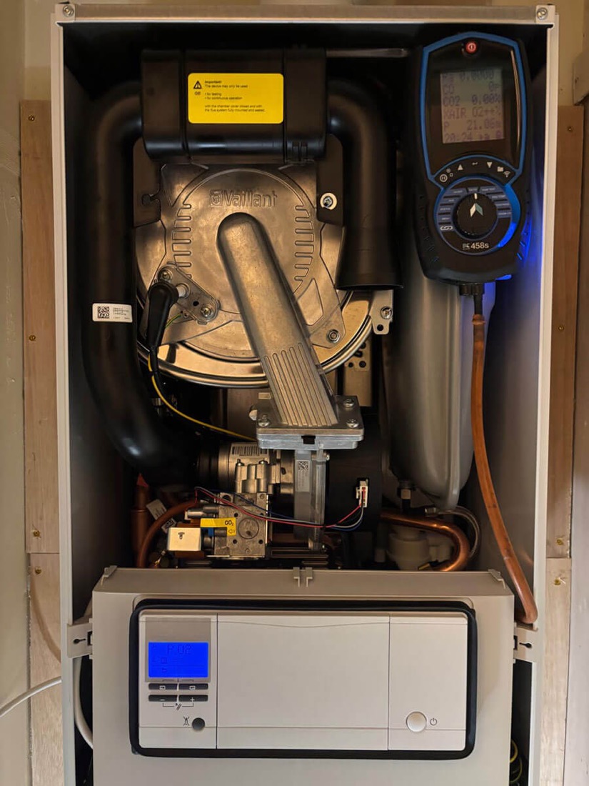 Boiler servicing by Burgess Gas