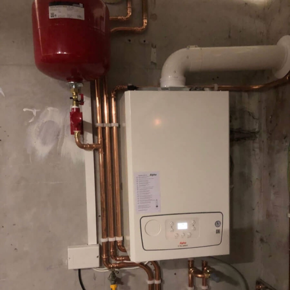 New boilers by Burgess Gas